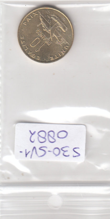 S30-SV1-0882 Djibouti 10 Francs UNC 2010 KM23