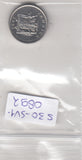S30-SV1-0892 Jamaica 5 Cents AU 1992 KM46a
