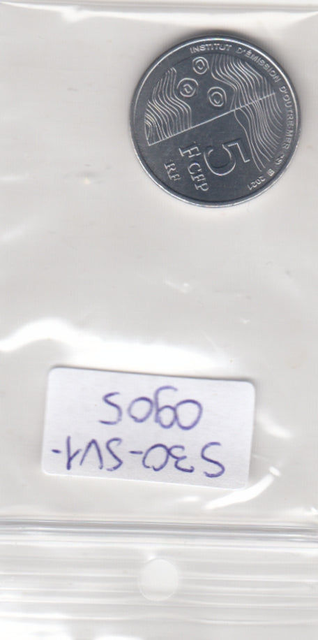 S30-SV1-0905 French Pacific Territories 5 Francs