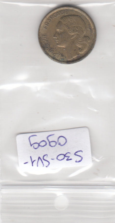 S30-SV1-0909 France 10 Franc VF+ 1957 KM915