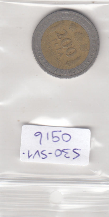 S30-SV1-0916 Western African States  200 Francs FI 2004 KM14