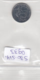 S30-SV1-0933 Seychelles 25 Cents UNC 2016 KM179