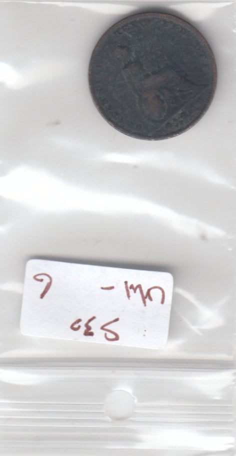 S30-UK1-0006 United Kingdom 1 Farthing FI  1827 KM697