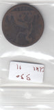 S30-UK1-0011 United Kingdom 1/2 penny FI 1887 KM754