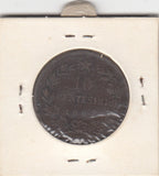 S30-VEI-0011 Italy 10 Centesimi VF 1867 KM11 H