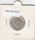S30-VEI-0012 Uruguay 20 Centesimos VF 1942 KM29   Zilver