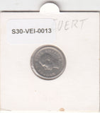 S30-VEI-0013 Nieuw-Zeeland 3 Pence VF/XF 1945 KM7 Zilver