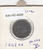 S30-VEI-0029 Italy 20 Centesimi VF 1942 KM74a XX