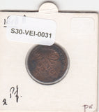 S30-VEI-0031 Germany - Schaumburg-Lippe 2 Pfennige VF 1858 KM40   George William
