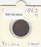 S30-VEI-0034 Germany - Prusia 2 Pfennige VF 1963 KM481 A