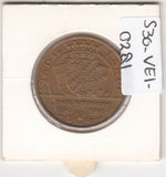S30-VEI-0281 Netherlands-Token City Medal XF 1994     Groningen Stad en Lande