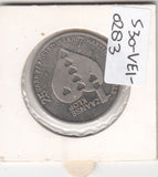 S30-VEI-0283 Netherlands-Token City Medal XF 1999     Krmmenie 1 Zaanse Klop