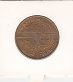 S30-VEI-0288 Netherlands-Token Commemorative Medal XF 1991     Wijnaldum penning
