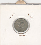 S30-ZIL-0011 Zweden 25 Öre VF 1953 KM824   zilver