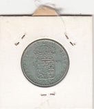 S30-ZIL-0015 Sweden 1 Krona VF 1960 KM826   zilver