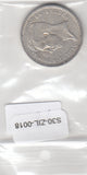 S30-ZIL-0018 België 20 Francs VF 1934 KM104 vlaams zilver