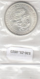 S30-ZIL-0023 Portugal 50 Escudos UNC 1968 KM593 Pedro Alvares Cabral zilver