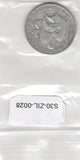 S30-ZIL-0028 Portugal 5 Escudos VF 1940 KM581   zilver