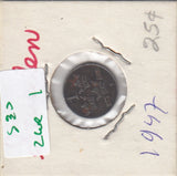 S30-ZWE-0001 Sweden 1 Ore VF 1947 KM810