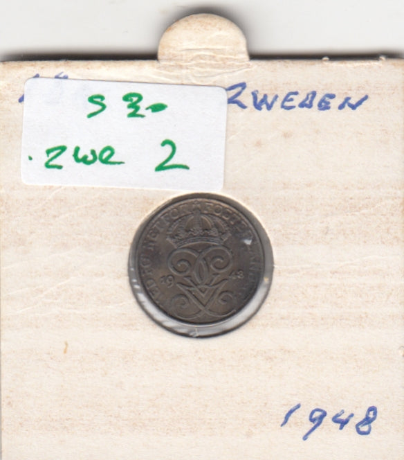 S30-ZWE-0002 Sweden 1 Ore XF 1948 KM810