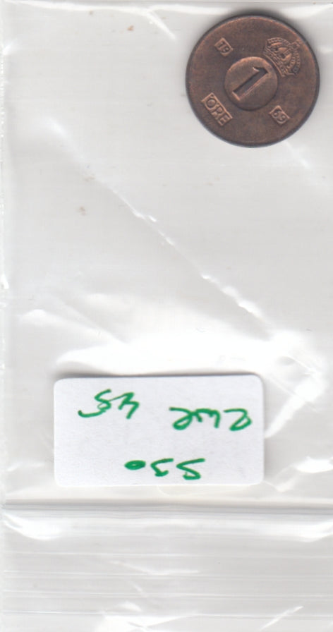 S30-ZWE-0045 Sweden 1 Ore VF 1969 KM820