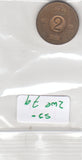 S30-ZWE-0079 Sweden 2 Ore XF 1961 KM821