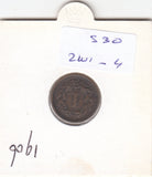 S30-ZWI-0004 Switzerland 1 Rappen  VF/XF 1906 KM3