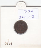 S30-ZWI-0008 Switzerland 1 Rappen  VF/XF 1910 KM3