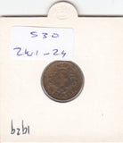 S30-ZWI-0024 Switzerland 1 Rappen  VF/XF 1929 KM3