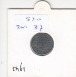 S30-ZWI-0037 Switzerland 1 Rappen  VF 1943 KM3a