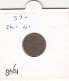 S30-ZWI-0041 Switzerland 1 Rappen  VF+ 1948 KM46