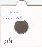 S30-ZWI-0048 Switzerland 1 Rappen  VF/XF 1955 KM46