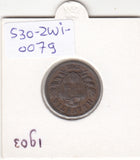 S30-ZWI-0079 Switzerland 2 Rappen VF/XF 1903 KM4.2