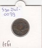 S30-ZWI-0099 Switzerland 2 Rappen XF 1937 KM42a