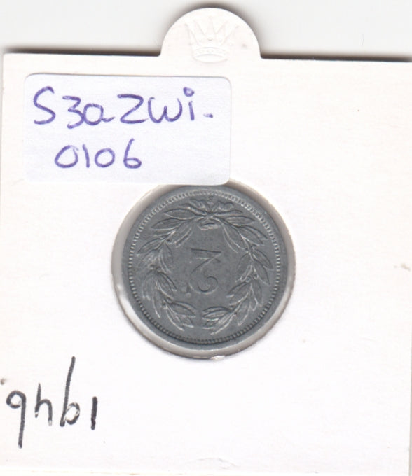 S30-ZWI-0106 Switzerland 2 Rappen XF 1946 KM42b