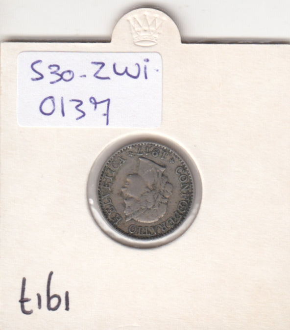 S30-ZWI-0137 Switzerland 5 Rappen VF 1917 KM# 26