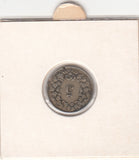 S30-ZWI-0141 Switzerland 5 Rappen VF 1921 KM# 26