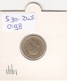 S30-ZWI-0198 Switzerland 5 Rappen VF/XF 1991 KM# 26c