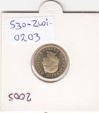 S30-ZWI-0203 Switzerland 5 Rappen UNC 2005 KM# 26c
