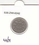 S30-ZWI-0242 Switzerland 10 Rappen VF 1944 KM# 27