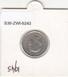 S30-ZWI-0243 Switzerland 10 Rappen VF 1945 KM# 27