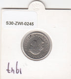 S30-ZWI-0245 Switzerland 10 Rappen VF 1947 KM# 27