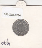 S30-ZWI-0266 Switzerland 10 Rappen XF 1970 KM# 27