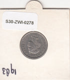 S30-ZWI-0278 Switzerland 10 Rappen XF 1983 KM# 27