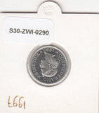S30-ZWI-0290 Switzerland 10 Rappen UNC 1997 KM# 27