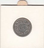 S30-ZWI-0307 Switzerland 20 Rappen VF 1907 KM# 29
