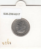 S30-ZWI-0317 Switzerland 20 Rappen XF 1925 KM# 29