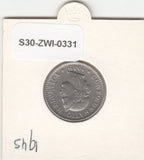 S30-ZWI-0331 Switzerland 20 Rappen XF 1945 KM# 29a