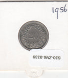 S30-ZWI-0339 Switzerland 20 Rappen VF 1956 KM# 29a
