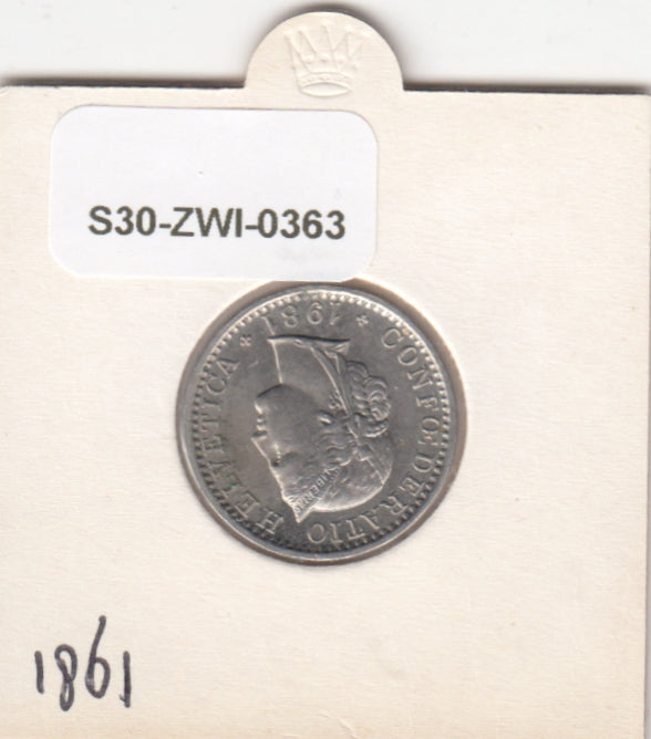 S30-ZWI-0363 Switzerland 20 Rappen XF 1981 KM# 29a